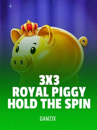 3x3 Royal Piggy: Hold The Spin